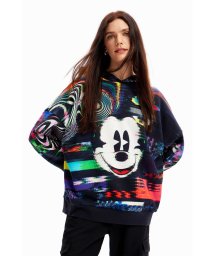 Desigual/ミッキーマウス オーバーサイズフーディ/505380798