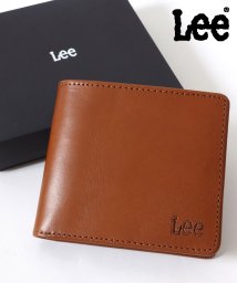 LAZAR(ラザル)/【Lazar】Lee/リー イタリアレザー ウォレット/ロゴ ワンポイント刺繍 二つ折り 財布/ブラウン