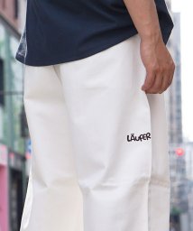 1111clothing(ワンフォークロージング)/【 Laufer コットンツイル ワイドパンツ 】 テーパードパンツ メンズ ワイドパンツ 夏 レディース バルーンパンツ 綿100% コットンツイル パンツ /ホワイト