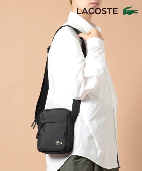 セール】【LACOSTE / ラコステ】ネオクロコ バーチカルジップ カメラ  