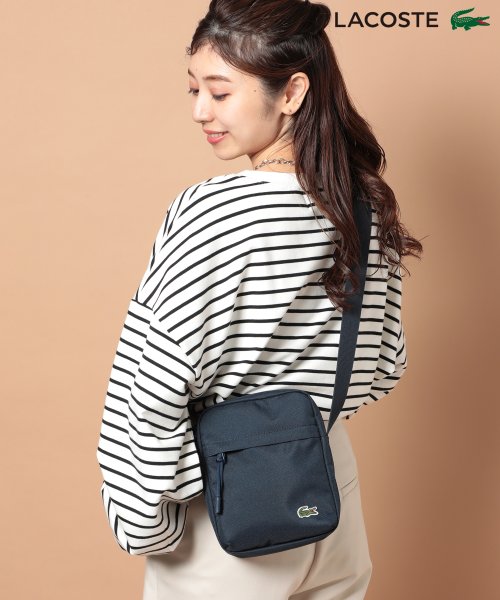 セール】【LACOSTE / ラコステ】ネオクロコ バーチカルジップ カメラ  