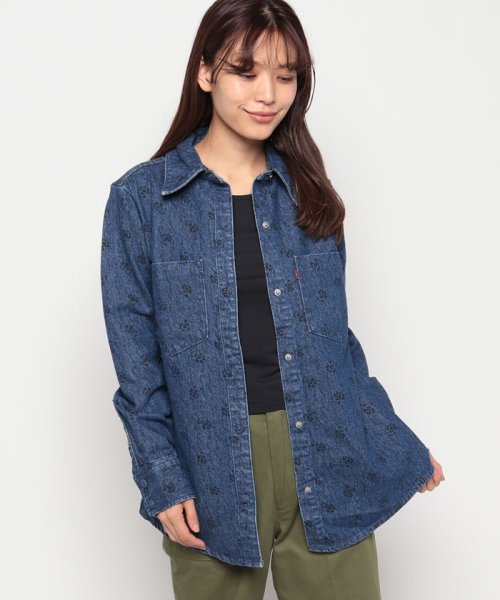 LEVI’S OUTLET(リーバイスアウトレット)/WELLTHREAD(R) PETAL シャツ ダークインディゴ/ダークインディゴ