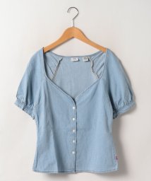 LEVI’S OUTLET/パフスリーブ デニム SS ブラウス/505452334