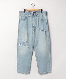 LEVI’S OUTLET/SILVERTAB ルーズフィット ライトインディゴ DESTRUCTED/505452428