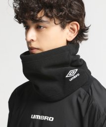 umbro(アンブロ)/ベーシックデザインネックウォーマー｜保温/ブラック