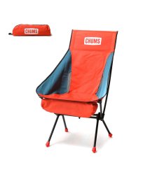 CHUMS(チャムス)/チャムス 椅子 CHUMS コンパクトチェアブービーフットハイ アウトドアチェア 軽量 折りたたみ ハイバック 組み立て式 パッカブル CH62－1800/レッド