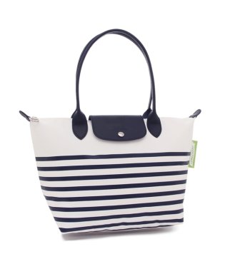 Longchamp/ロンシャン トートバッグ プリアージュ Sサイズ ホワイト ネイビー レディース LONGCHAMP 2605 HDF 165/505458929