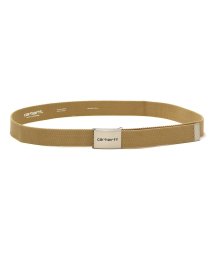 Carhartt WIP(カーハートダブルアイピー)/【日本正規品】 カーハート ベルト Carhartt WIP CLIP BELT CHROME クリップベルトクローム ガチャベルト キャンバス I019176/ベージュ