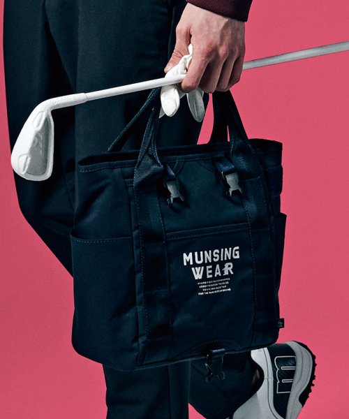 Munsingwear(マンシングウェア)/ジョイントカートバッグ/ネイビー