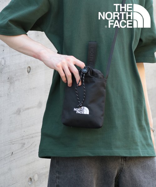 THE NORTH FACE(ザノースフェイス)/【THE NORTH FACE / ザ・ノースフェイス】Simple String Bag Mini / ミニ クロス ボディバッグ ショルダー NN2PP08/ブラック 