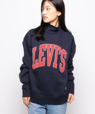 LEVI’S OUTLET/タートルネック スウェットシャツ ネイビー NIGHTWATCH BLUE/505452351