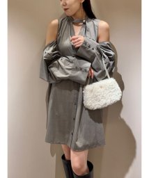 SNIDEL/Sustainable2wayシャツミニワンピース/505460330