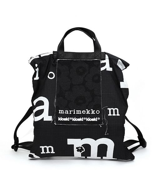 Marimekko(マリメッコ)/Marimekko マリメッコ リュックサック 092209 992/ブラック