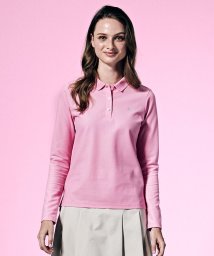 Munsingwear(マンシングウェア)/10YEARS POLO SHIRTS (10年ポロシャツ) 長袖/ピンク