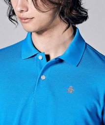 Munsingwear(マンシングウェア)/【永山瑛太/本田圭佑着用】10YEARS POLO SHIRTS (10年ポロシャツ) 長袖/ブルー