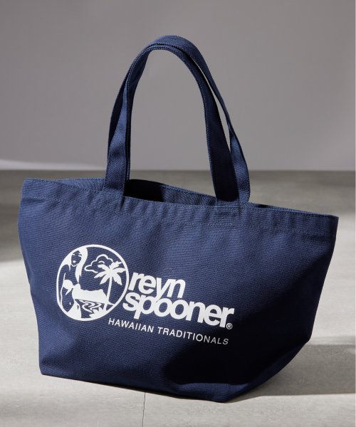 Reyn Spooner(レインスプーナー)/【Reyn Spooner / レインスプーナー】HEAVY COTTON CANVAS TOTE S 1543ー01 / トートバッグ/ネイビー