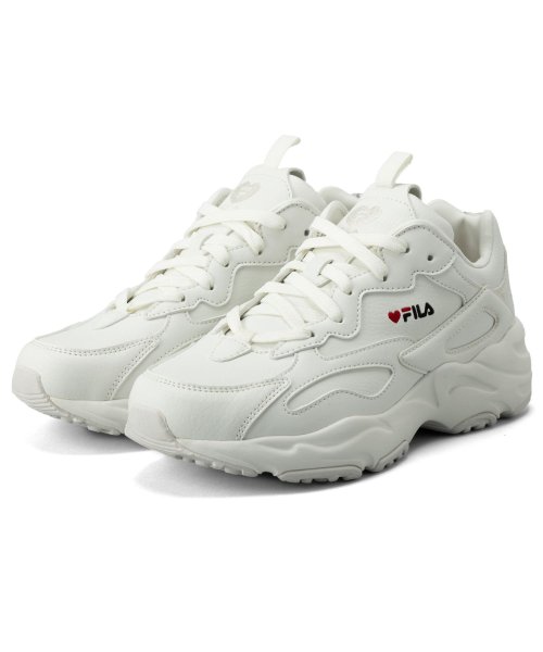 FILA（Shoes）(フィラ（シューズ）)/RAY TRACER HEART/ レイトレーサー ハート ダッドシューズスニーカー / ホワイト/ホワイト