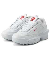 FILA（Shoes）/DISRUPTOR II EXP HEART/ ディスラプター2 EXP ハート ダッドシューズ厚底スニーカー / ホワイト/505456839