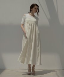 MIELI INVARIANT/Wrinkle Crepe C/A Onepiece/505462795