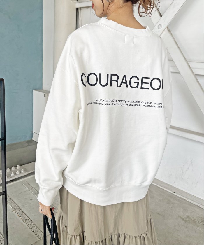 Spick and Span ロゴスウェット ホワイト | nuusrl.it