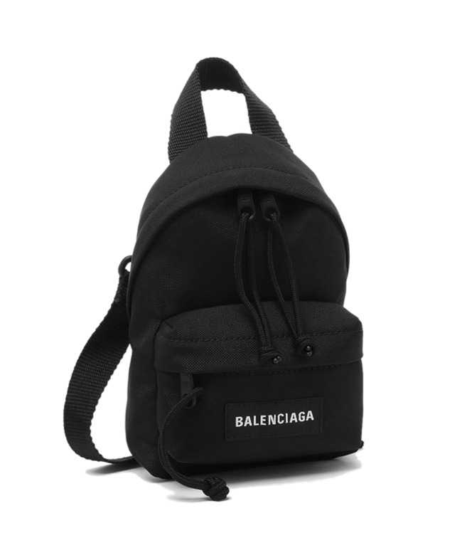 バレンシアガ ショルダーバッグ エクスプローラー リュック バックパック ブラック メンズ BALENCIAGA 656060 2VZV7 1000