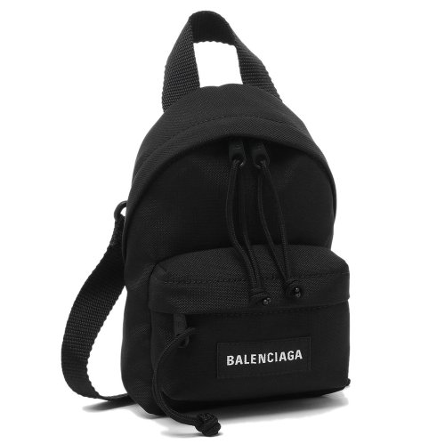 バレンシアガ ショルダーバッグ エクスプローラー リュック バックパック ブラック メンズ BALENCIAGA 656060 2VZV7 1000 BALENCIAGA バレンシアガ ショルダーバッグ エクスプローラー リュック バックパック ブラック メンズ 2VZV7