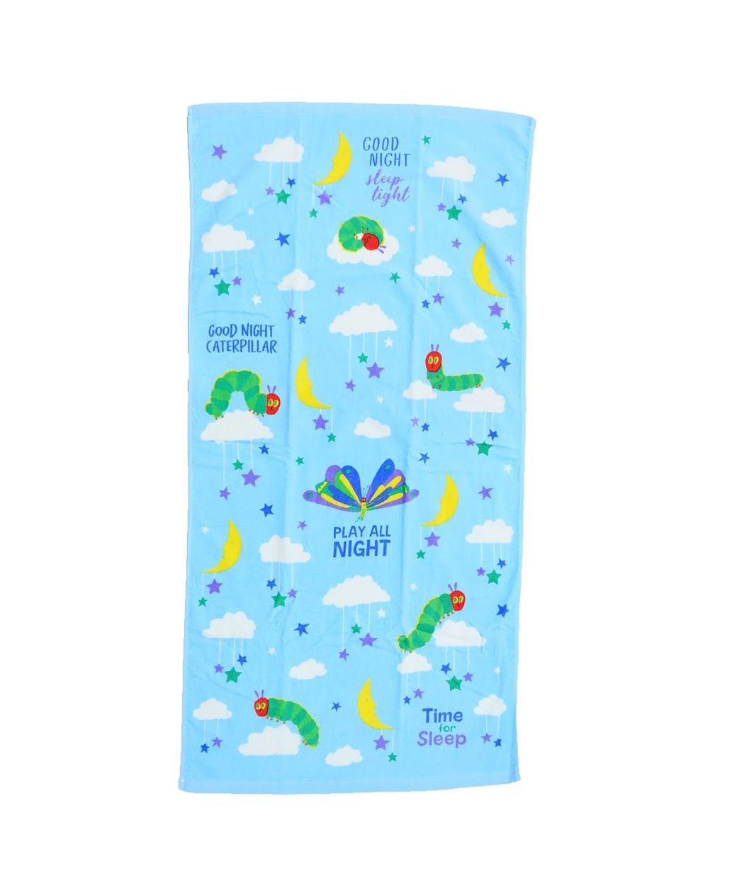 はらぺこあおむし バスタオル プリントビッグタオル B/T オヤスミ  