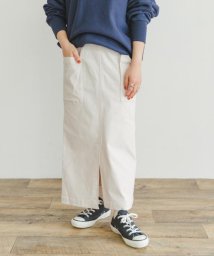 ITEMS URBANRESEARCH(アイテムズ アーバンリサーチ（レディース）)/ストレッチタイトスカート/ECRU