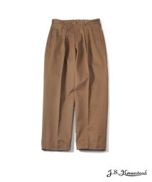 J.S Homestead(ジャーナルスタンダード　ホームステッド)/【J.S.Homestead】HEAVY WEAPON SOLOTUCK TROUSERS/ブラウン