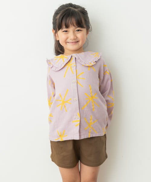 URBAN RESEARCH DOORS（Kids）(アーバンリサーチドアーズ（キッズ）)/BOBO CHOSES　Sparkle all over shirts(KIDS)/PINK