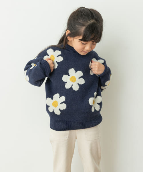 【セール】『WEB限定』BOBO CHOSES BigFlower jacquardjumper