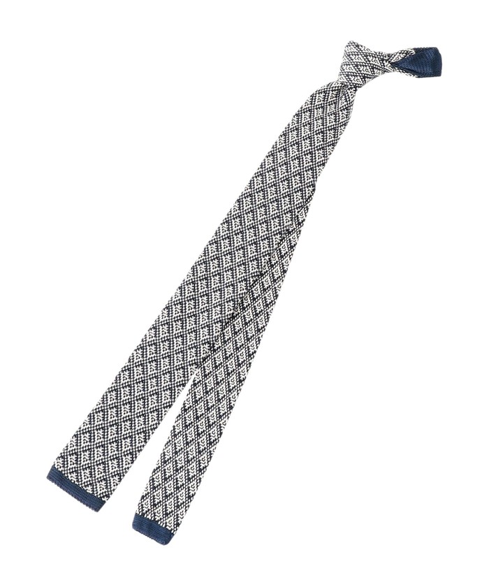 ダイヤパターンニットタイ(505464036)｜HANKYU MEN'S / 阪急メンズ