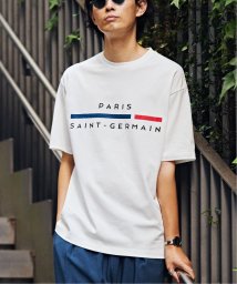 Paris Saint-Germain(Paris SaintGermain)/【Paris Saint－Germain】ROUGE ET BLEU プリント Tシャツ/ホワイト