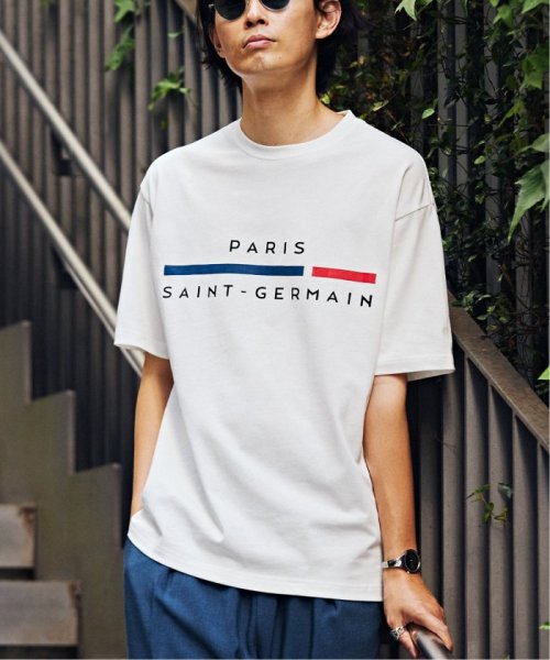 Paris Saint-Germain(Paris SaintGermain)/【Paris Saint－Germain】ROUGE ET BLEU プリント Tシャツ/ホワイト