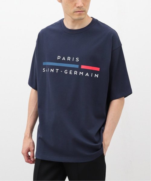 Paris Saint-Germain(Paris SaintGermain)/【Paris Saint－Germain】ROUGE ET BLEU プリント Tシャツ/ネイビー