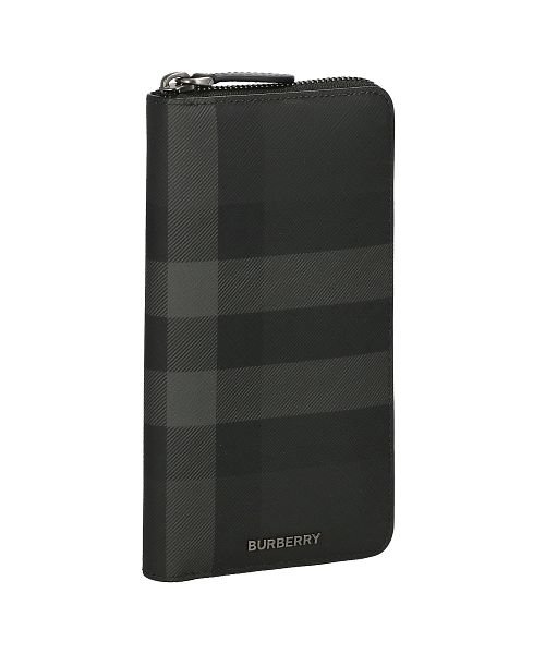 BURBERRY(バーバリー)/バーバリー 8064586 長財布(ラウンドファスナー)/CHARCOAL