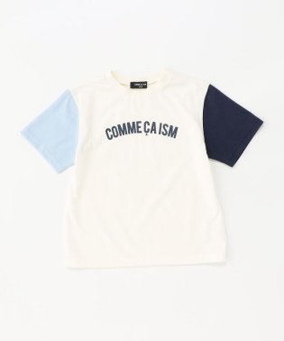 COMME CA ISM KIDS/ロゴプリント　半袖Tシャツ/505450038