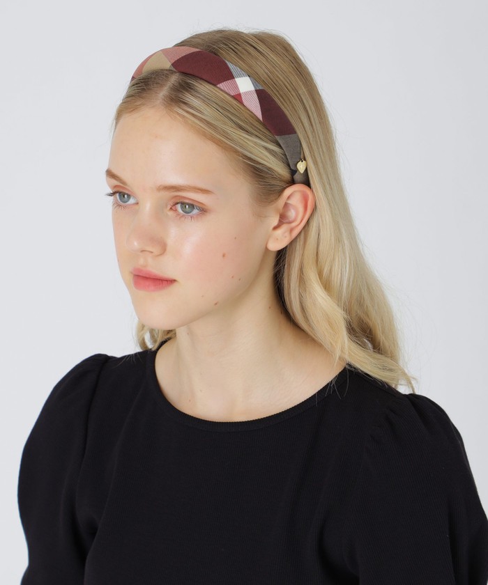 ブルーレーベル　カチューシャ　2点セット レッド系｜その他｜BLUE LABEL CRESTBRIDGE(ブルーレーベル