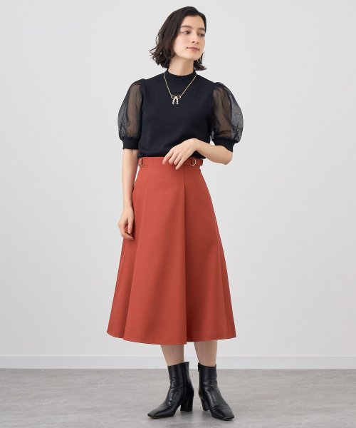 セール】ブライトツイルタブ付き スカート(505461625) | アナイ(ANAYI  