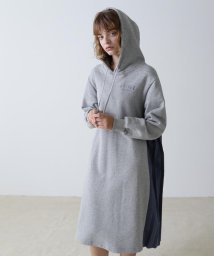 AVIREX/SWEAT×PLEATS ONEPIECE/スウェット×プリーツワンピース/505464797