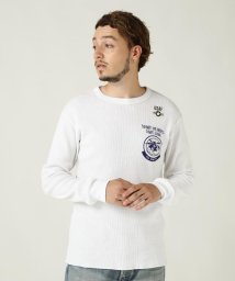 AVIREX/L/S WAFFLE T－SHIRT N.Y A.N.G/505464799