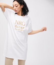 NERGY/フロッキープリントTシャツワンピース/505464886