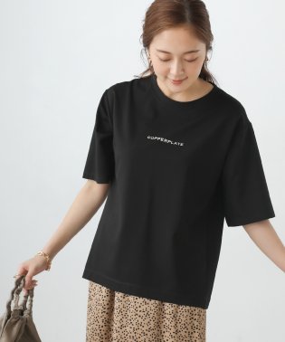 Bou Jeloud/5分袖シンプルロゴTシャツ/505465621