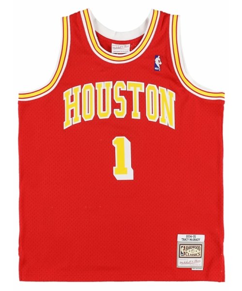 Mitchell & Ness(ミッチェルアンドネス)/トレイシー・マグレディ ロケッツ オルタネイト スイングマンジャージ 2004－05 HOUSTON ROCKETS NBA SWINGMAN JERSEY R/RED