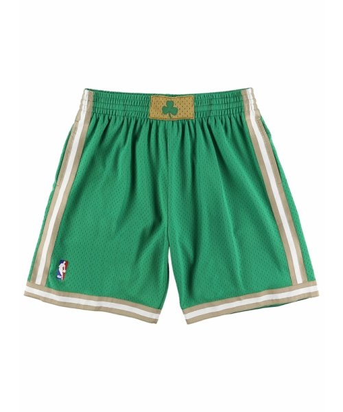 Mitchell & Ness(ミッチェルアンドネス)/セルティックス オルタネイト スイングマンショーツ セントパトリック 2007－08 BOSTON CELTICS St. Patty's Day SW－Sho/GREEN