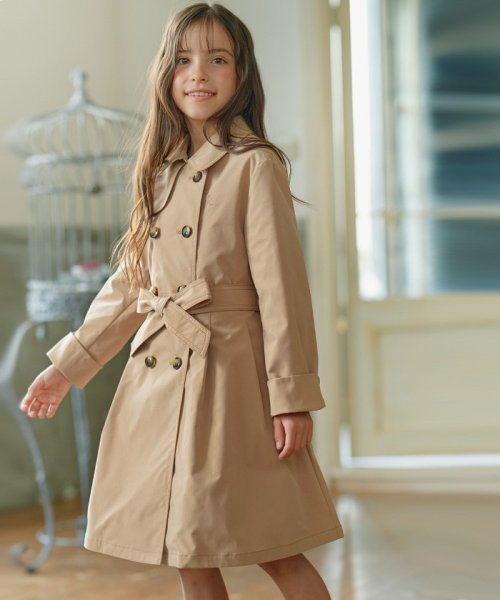 130－140cm】【撥水】ブリティッシュ トレンチコート(505466622  