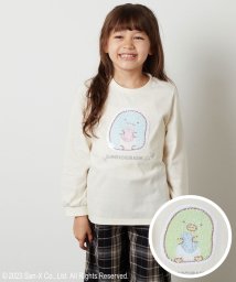 a.v.v(KID'S)/[100－140]【すみっコぐらし】リバーシブルスパンコール長袖Ｔシャツ/505391982