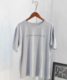 ARGO TOKYO/Crew－neck Logo T－shirt 24071　クルーネックロゴTシャツ　コットンT　Tシャツ　LOGOTシャツ　プリントTシャツ　半袖T　カットソー/505461359