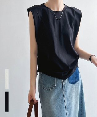 ARGO TOKYO/Side Button Shoulder Pat T－shirt　24085 サイドボタンショルダーパットTシャツ　Tシャツ　パット付きTシャツ　サイドボタン　/505461365