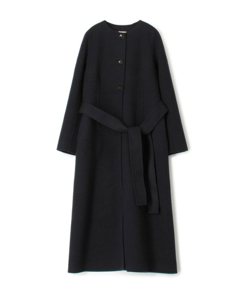 ライトメルトンダブルフェイスドレスコート 